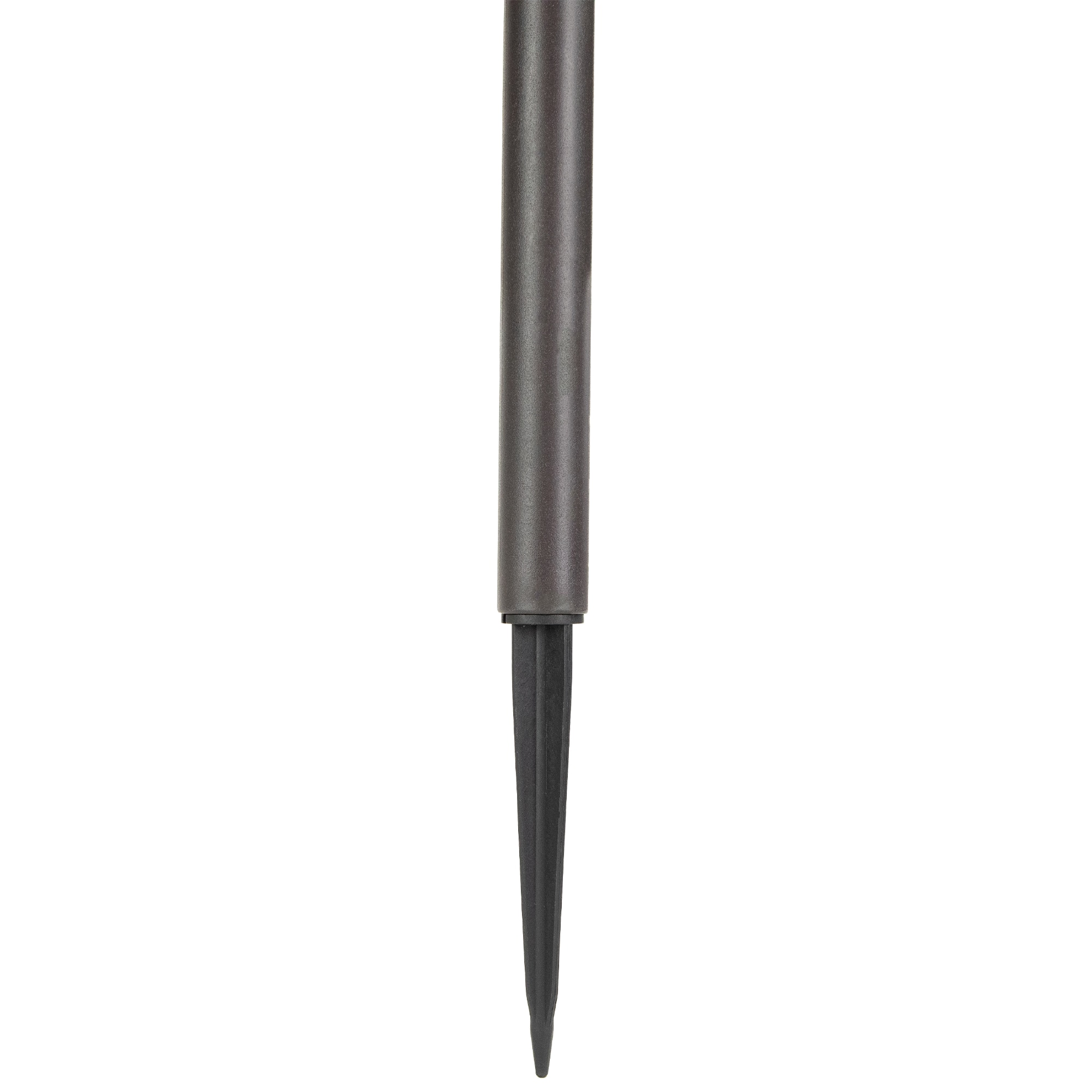 16.25" Black Lantern Style Solar Powered LED Pathway Markers, 6ct.